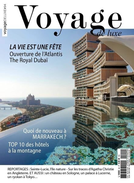 Voyage de Luxe – fevrier 2023 Cover