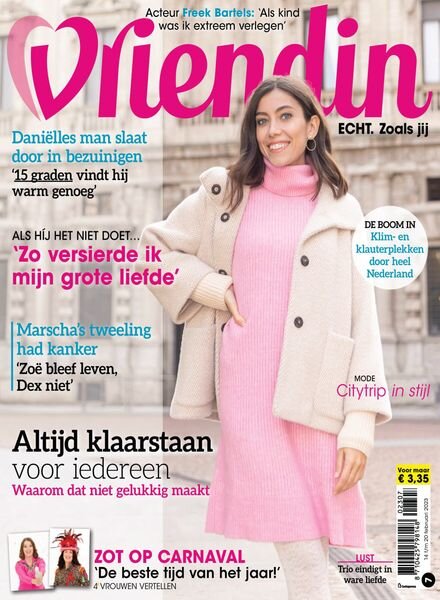 Vriendin – 14 februari 2023 Cover