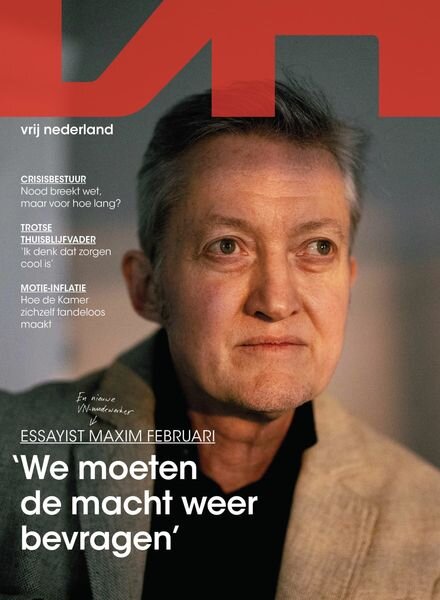 Vrij Nederland – 23 februari 2023 Cover