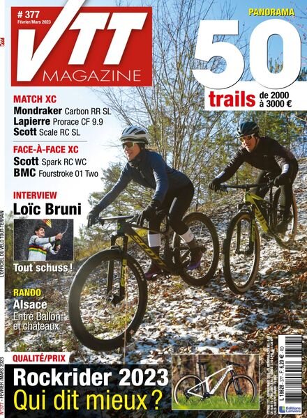 VTT Magazine – Fevrier-Mars 2023 Cover