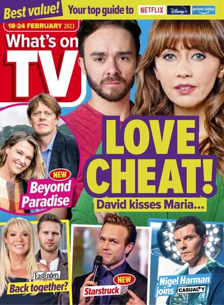 What’s on TV – 18 February 2023 Cover