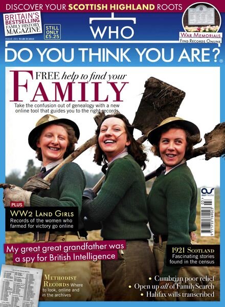 Who Do You Think You Are – March 2023 Cover