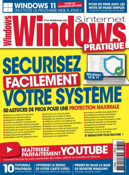 Windows & Internet Pratique – Fevrier-Mars 2023 Cover