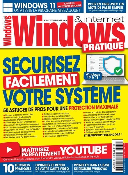 Windows & Internet Pratique – mars 2023 Cover