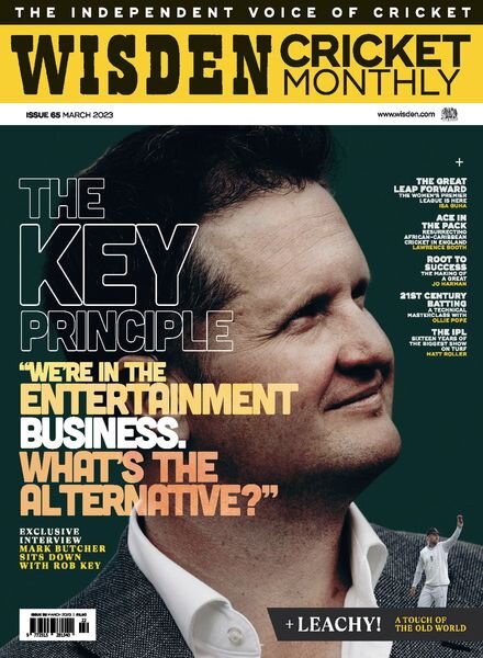 Wisden Cricket Monthly – March 2023 Cover