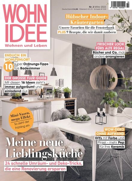 WOHNIDEE – 08 Februar 2023 Cover