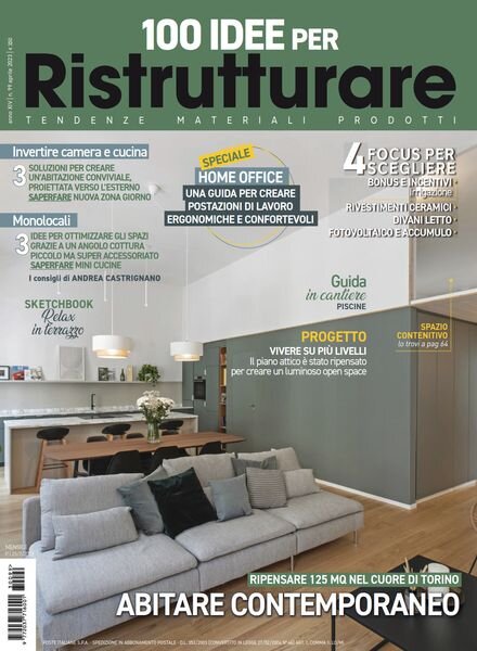 100 Idee per Ristrutturare – marzo 2023 Cover