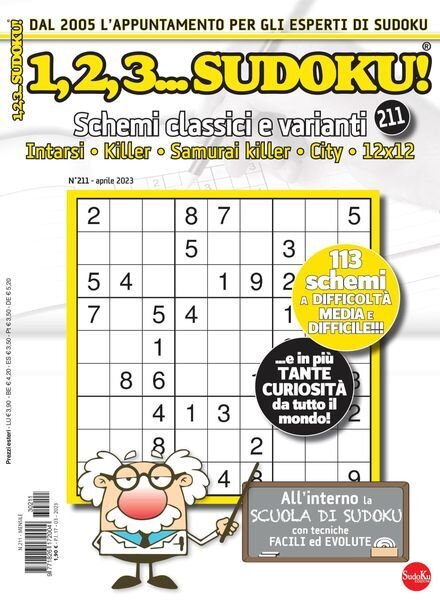 123 Sudoku – aprile 2023 Cover