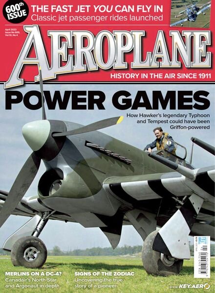 Aeroplane – Issue 600 – April 2023 Cover