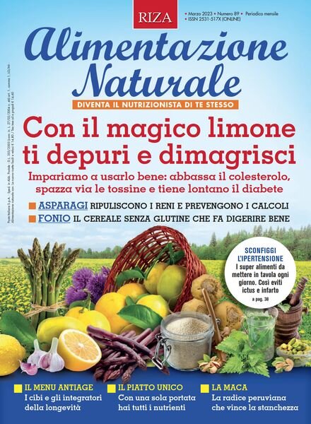 Alimentazione Naturale – Marzo 2023 Cover