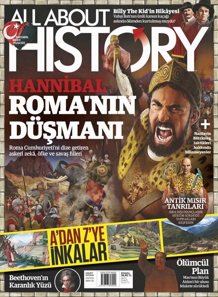 All About History Turkey – 03 Mart 2023 Cover