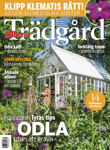 Allers Tradgard – april 2023 Cover