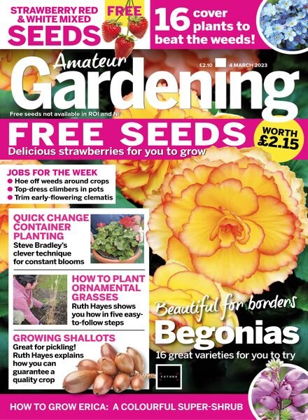 Amateur Gardening – 04 March 2023 Cover