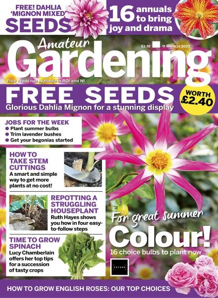Amateur Gardening – 11 March 2023 Cover