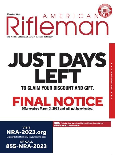 American Rifleman – March 2023 Cover