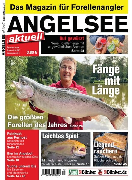 Angelsee Aktuell – 28 Februar 2023 Cover