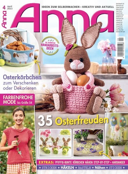 Anna Germany – April 2023 Cover
