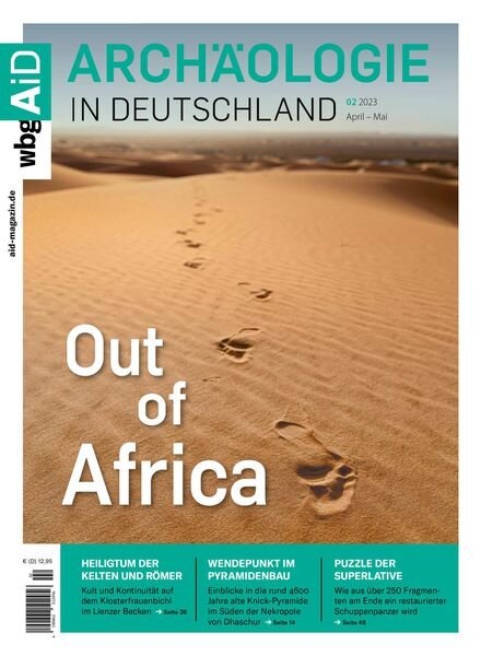 Archaologie in Germany – Marz 2023 Cover