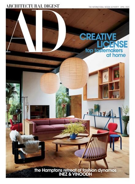 Architectural Digest USA – April 2023 Cover