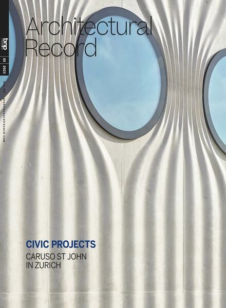 Architectural Record – March 2023 Cover