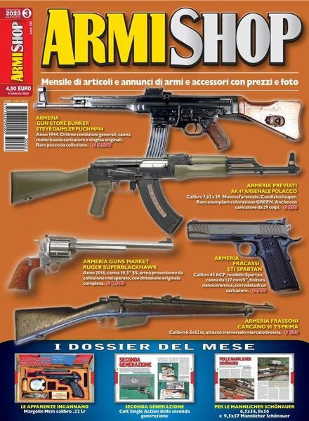 Armi Shop – Marzo 2023 Cover
