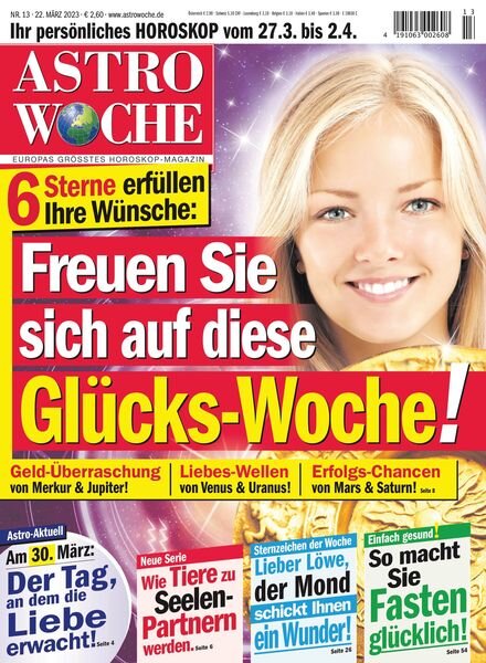 Astrowoche – 22 Marz 2023 Cover