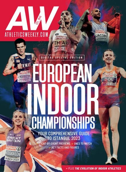 Athletics Weekly – February 2023 Europe Indoor Preview Special Cover