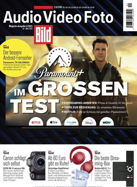 Audio Video Foto Bild – April 2023 Cover
