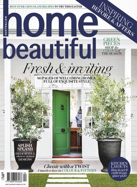Australian Home Beautiful – April 2023 Cover