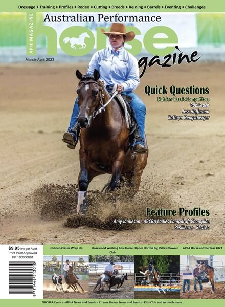 Australian Performance Horse Magazine – March 2023 Cover