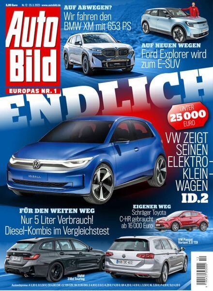Auto Bild Germany – 23 Marz 2023 Cover