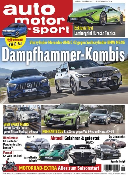 Auto Motor und Sport – 22 Marz 2023 Cover