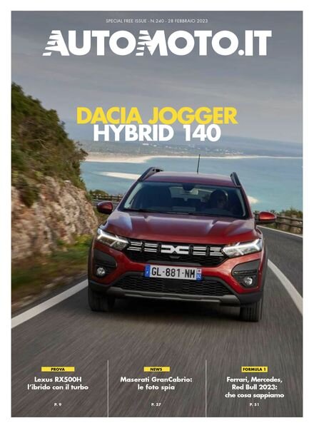 AutoMoto.it Magazine – 28 Febbraio 2023 Cover