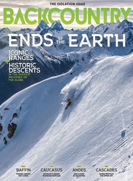 Backcountry – Issue 151 The Isolation – March 2023 Cover