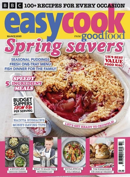 BBC Easy Cook UK – March 2023 Cover