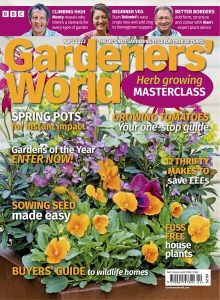 BBC Gardeners’ World – April 2023 Cover