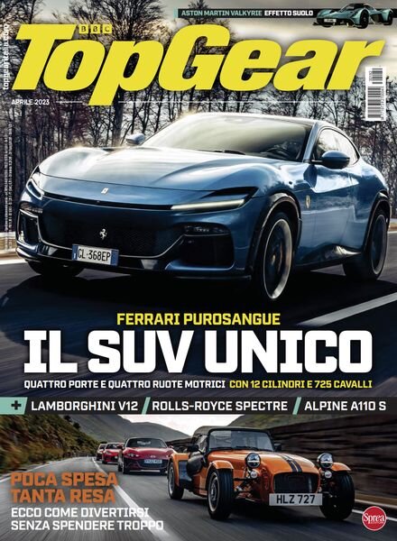 BBC Top Gear Italia – Aprile 2023 Cover