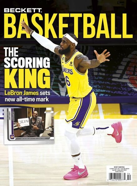 Beckett Basketball – April 2023 Cover