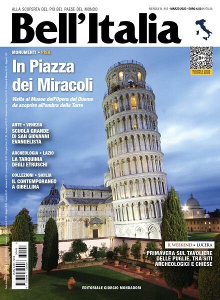 Bell’Italia – Marzo 2023 Cover