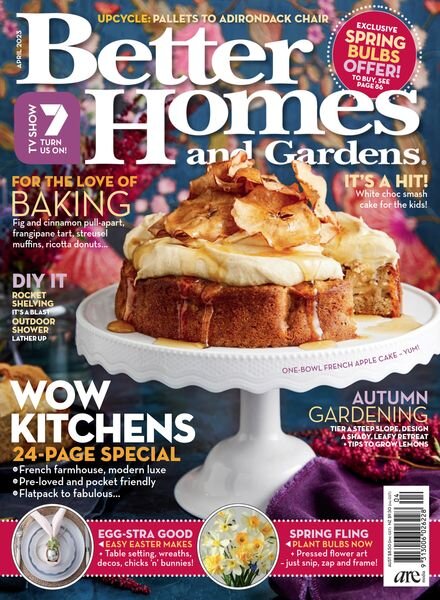 Better Homes and Gardens Australia – April 2023 Cover