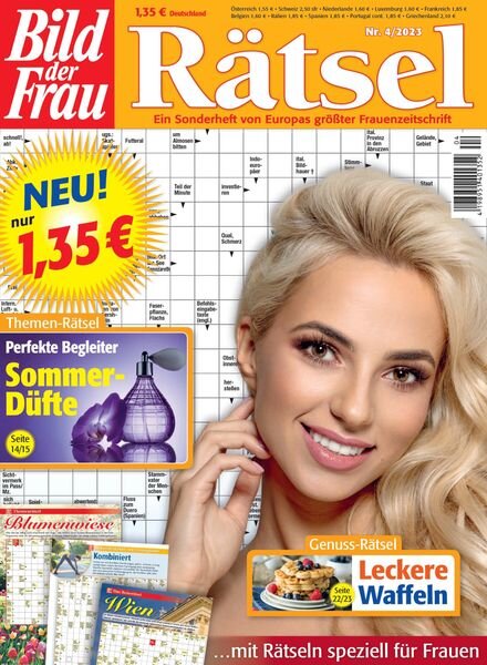 Bild der Frau Ratsel – April 2023 Cover