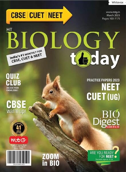 Biology Today – March 2023 Cover