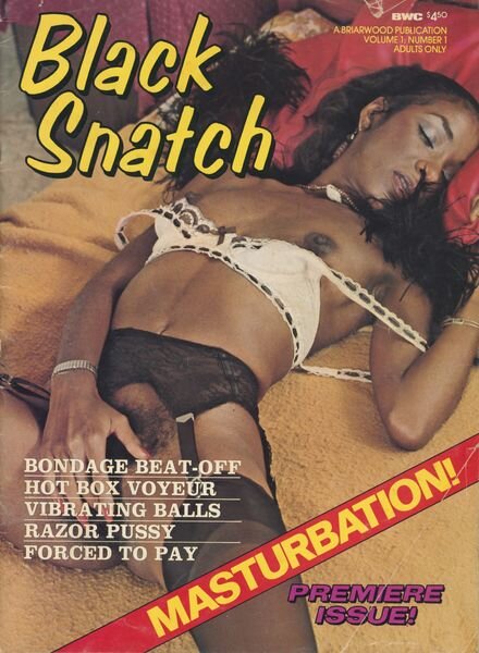 Black Snatch – Vol 01 N 01 1975 Cover