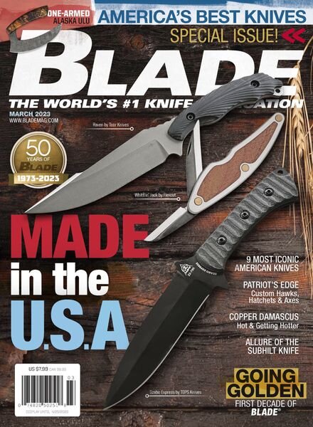 Blade – March 2023 Cover