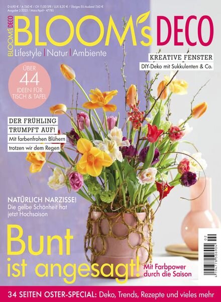 Bloom’s Deco – Marz-April 2023 Cover