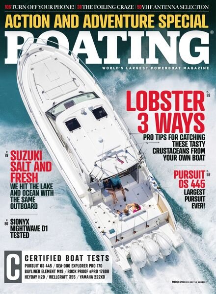 Boating – March 2023 Cover