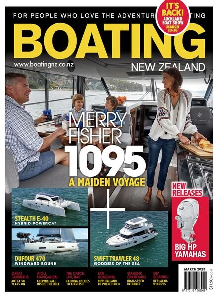 Boating New Zealand – March 2023 Cover