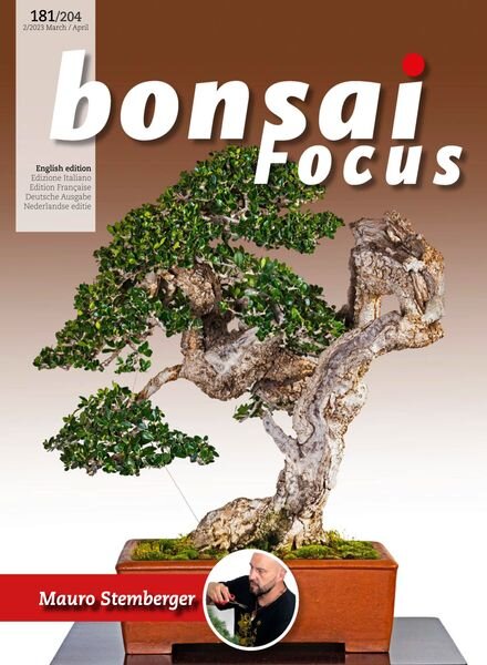 Bonsai Focus English Edition – March-April 2023 Cover