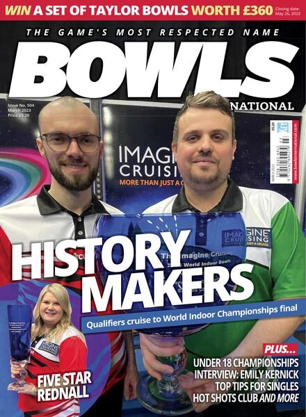 Bowls International – March 2023 Cover