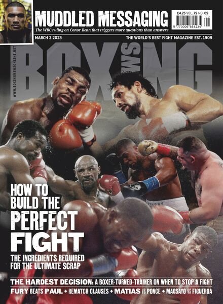 Boxing News – March 02 2023 Cover
